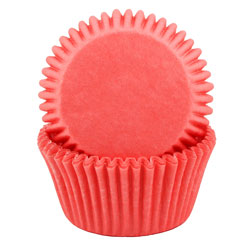 Coral Cupcake Liners