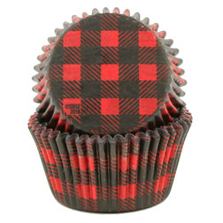 Buffalo Plaid Cupcake Liners