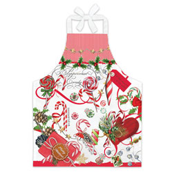 Peppermint Christmas Apron - Child