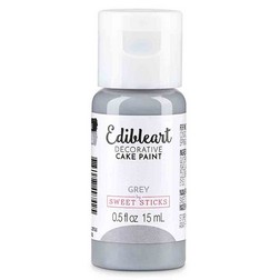Grey Edible Art Decorative Paint