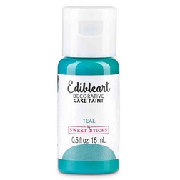 Teal Edible Art Decorative Paint