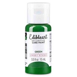 Green Edible Art Decorative Paint