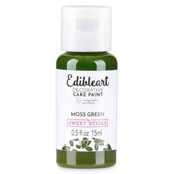 Moss Green Edible Art Decorative Paint