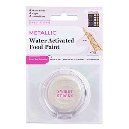 Pearl White Water Activated Food Paint