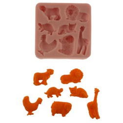 Noah's Ark Animals Silicone Mold