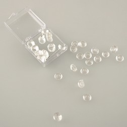 13/16" Clear Diamond Jewels