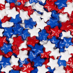 Red, White & Blue Candy Stars