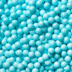 10mm Powder Blue Shimmer Sixlets