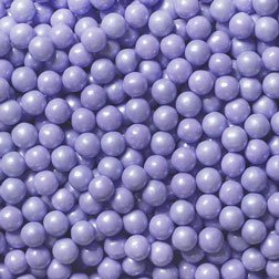 10mm Lavender Shimmer Sixlets
