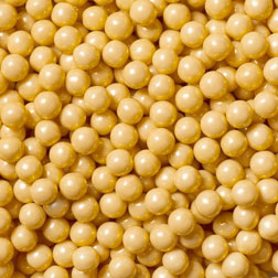 10mm Gold Shimmer Sixlets