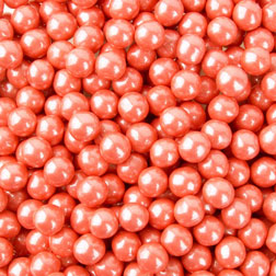 10mm Coral Shimmer Sixlets