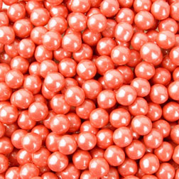 10mm Coral Shimmer Sixlets