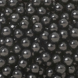10mm Black Sixlets