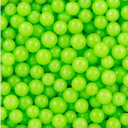 5mm Lime Green Midi Sugar Pearls