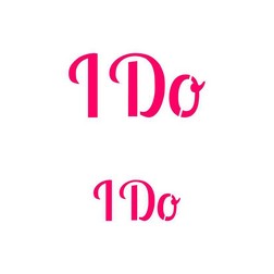 I Do 2 Sizes Cookie Stencil