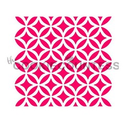 Spanish Tiles Cookie Stencil