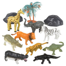 Safari Cake & Cupcake Toppers