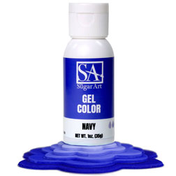 Navy Blue Gel Food Color