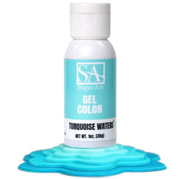 Turquoise Waters Gel Food Color