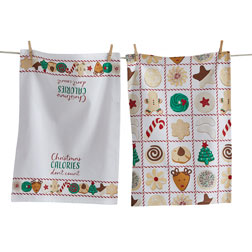 Christmas Calories Kitchen Towel Set