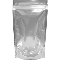 Silver Stand-up Zip Top Bags - 4 oz