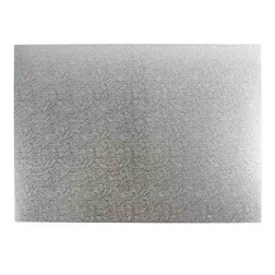 Silver Rectangle Sheet Cake Sturdy Boards