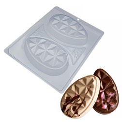 Egg Tablet Three Part Chocolate Mold