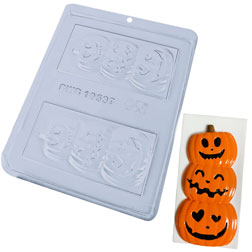 Halloween Pumpkin Chocolate Bar Mold