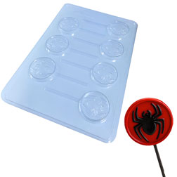 Spider Chocolate Lollipop Mold