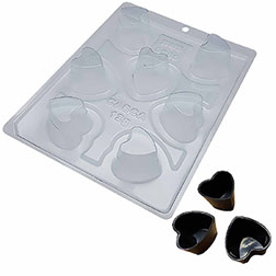 6 Pieces Silicone Chocolate Molds, Reusable 90 Cavity Candy Baking Mold Ice  Cube Trays Candies Making Supplies For Chocolates Hard Candy Cake Decorati