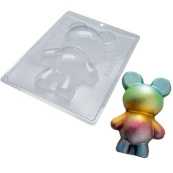 Teddy Bear Three Part Chocolate Mold