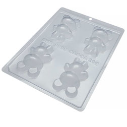 Small Bear Three Part Chocolate Mold