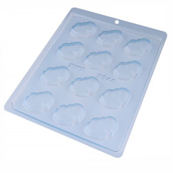 Double Hearts Chocolate Mold