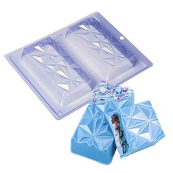Diamond Bar Three Part Chocolate Mold