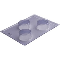 Cookie Mold Three Part Chocolate Mold