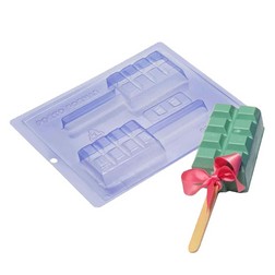 Fillable Bar Cakesicle Three Part Chocolate Mold