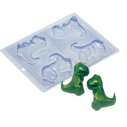 1PC Dinosaur Gummy Molds, Mini Silicone Candy Mold, Dino Chocolate Gummy  Molds with Droppers, Great for DIY Non-Stick Silicone Mold (Dinosaur)