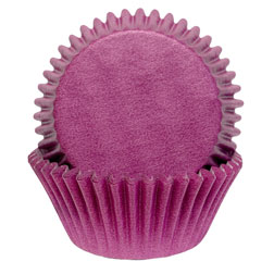 Solid Orchid Standard Cupcake Liners