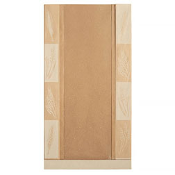 Artisan Print Paper Bread Bags with Window