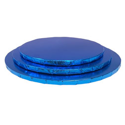 Blue Round Cake Drums