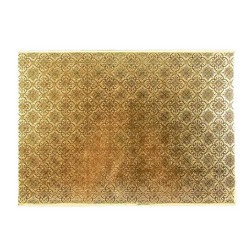 10" x 14" Rectangle Gold Foil Quarter Sheet Cake Drum