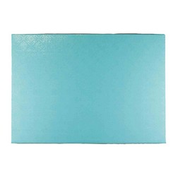 Light Blue Rectangle Sheet Cake Drums