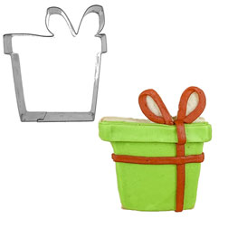 Christmas Present Cookie Cutter