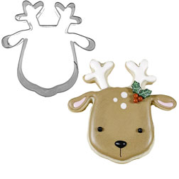 Floppy Ear Reindeer Cookie Cutter