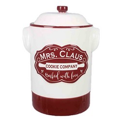 Mrs Claus Cookie Company Jar