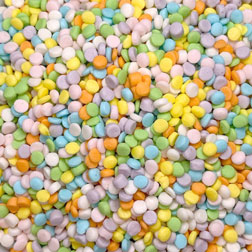 Mini Pastel Rainbow Confetti Sprinkles
