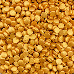 Gold Confetti Sprinkles
