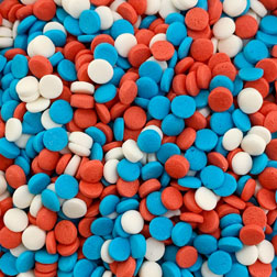 Patriotic Confetti Sprinkle Mix
