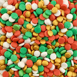Vintage Christmas Confetti Sprinkle Mix