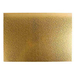 Gold Rectangle Sturdy Sheet Cake Boards
